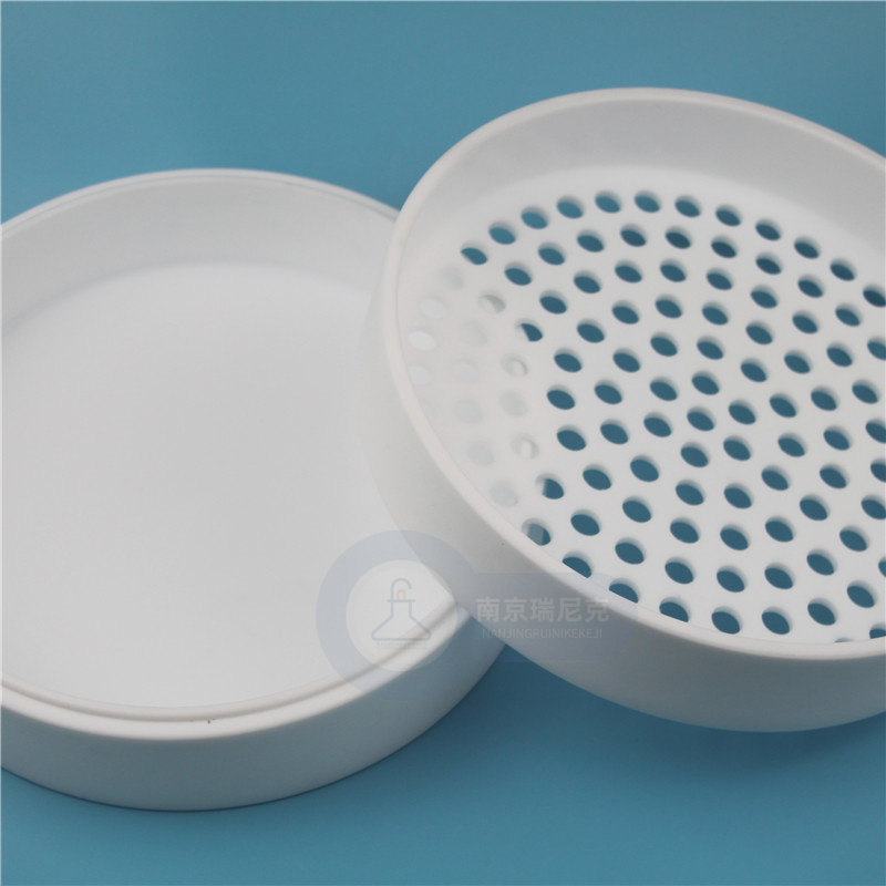 特氟龍四氟PTFE篩子可定制加工涂特氟龍篩網(wǎng)孔徑9.5mm